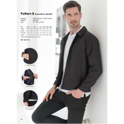 [Jacket] Executive Jacket - Pattern B